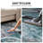 Fanton Modern Abstract Performance Gray/Ivory/Blue Area Rug-2116298550