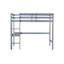 Lit simple mezzanine haut, lit mezzanine avec barrière de sécurité et bureau intégré-1324111719