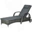 Chaise longue d'extérieur en osier, dossier réglable à 5 niveaux-513220142-525639367