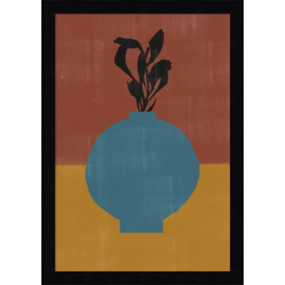 Fredi Vase No 9 by The MIUUS STUDIO - Framed Print Art