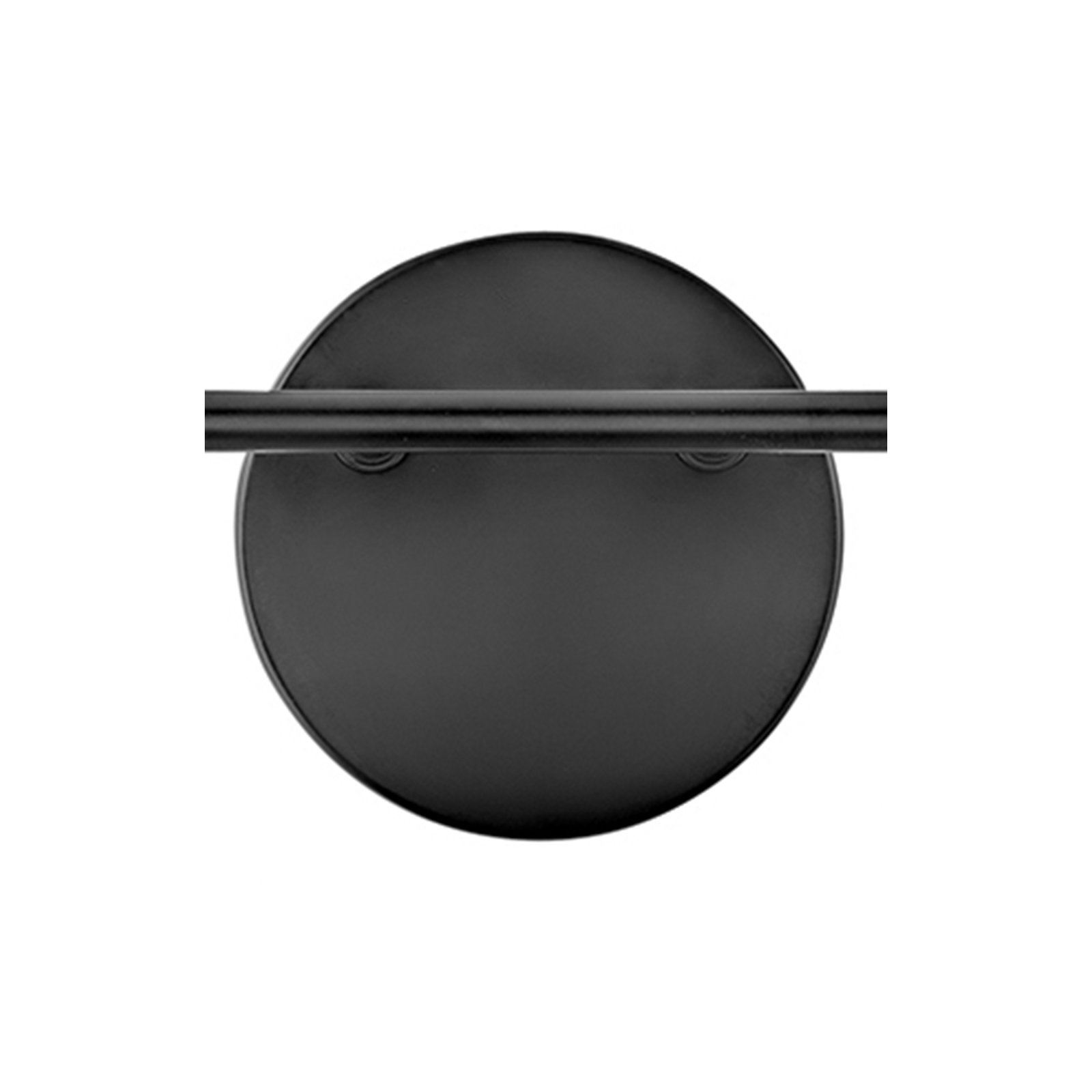 Jed 2 Light Dimmable Vanity Light, Black