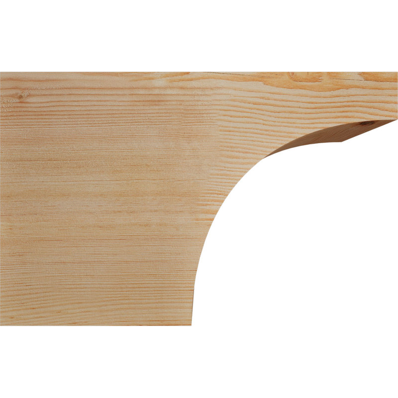 Queue de chevron lisse Huntington, Sapin de Douglas, H 12 po x l 5 1/2 po x L 18 po