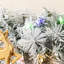 9Ft Pre-Lit Snow Flocked Greenery Pine Christmas Garland With Lights And Timer