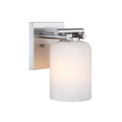 Rangel 6 in. 1-Light Indoor Wall Sconce Light for Bathrooms