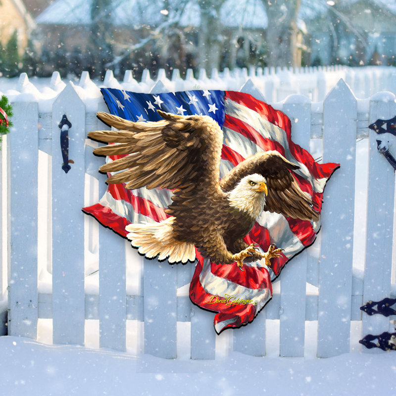 Cintre pour porte et mur american liberty eagle