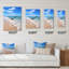 Beach Ocean Seaside Serenity I - Horloge murale nautique et de plage-99629194
