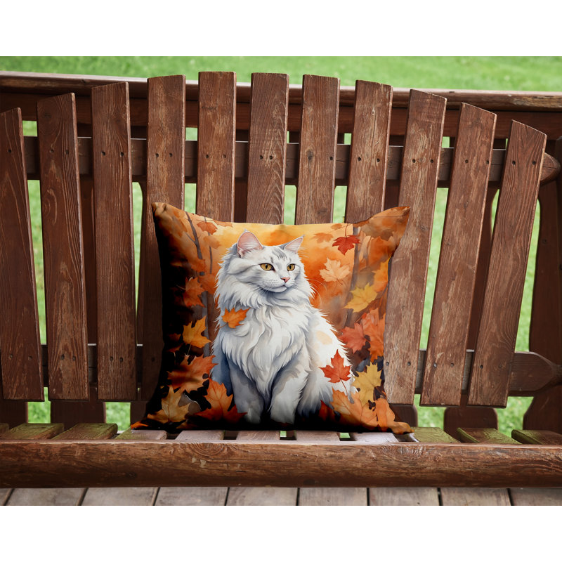 Coussin décoratif Turkish Angora, Carré 14 po