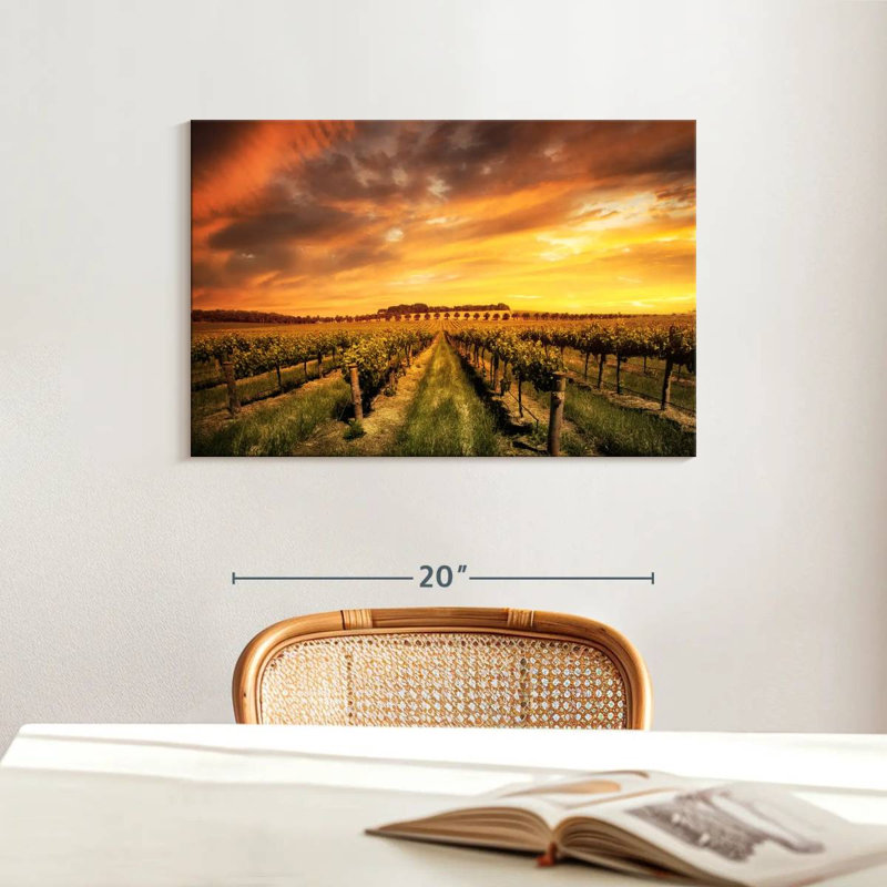 Alvord Barossa Valley Vineyard, H 16 po x l 24 po