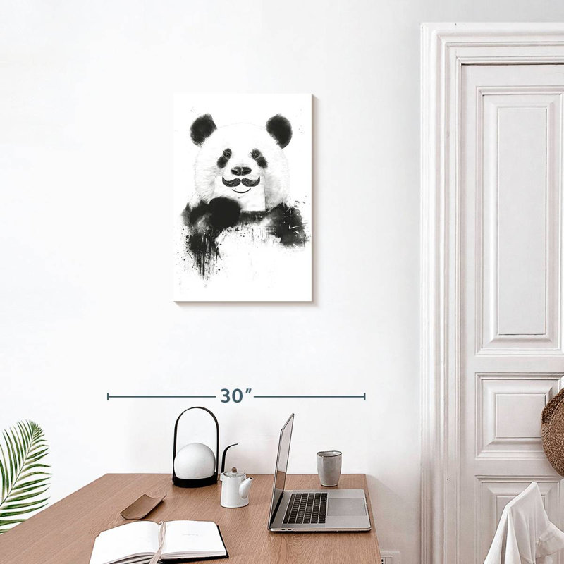 Brampt Funny Panda, 24" H x 16" W