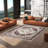 Chemesh Rectangle Area Rug with Non-Slip Backing-713178835-713138791