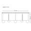 Modern and Simple Design Storage TV Cabinet