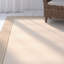 Tapis intérieur / extérieur à bordure pour terrasse pour le patio Villa Beige / Brun clair-22808209