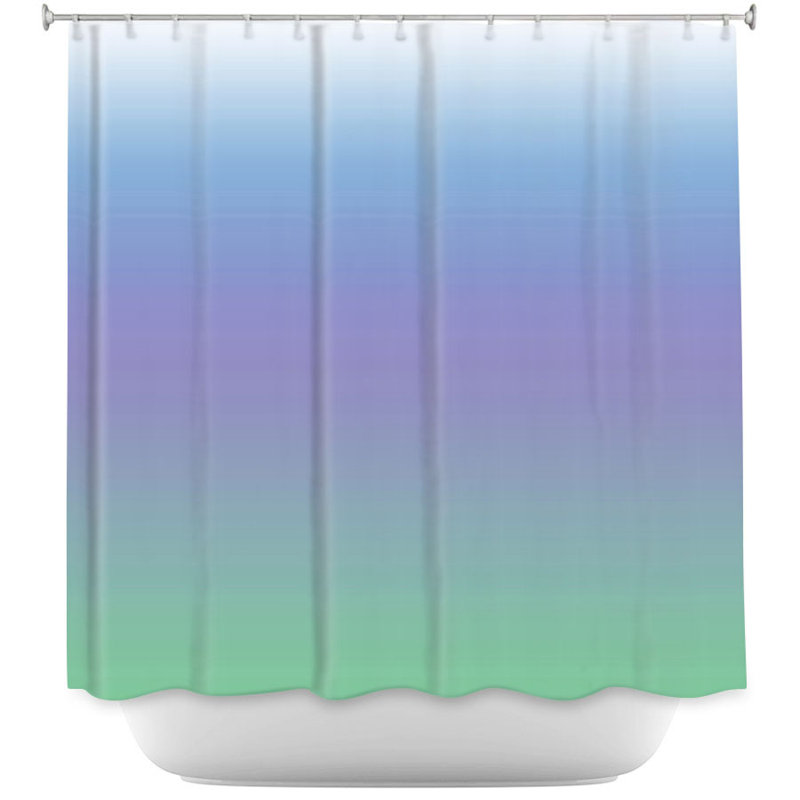 Rideau de douche simple Ombre Airy, Ciel marin