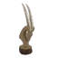 Rhys ORYX HEAD 53cm Carved Wood Effect