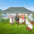 20' x 10' Waterproof Pop Up Canopy with Sidewalls-98540859