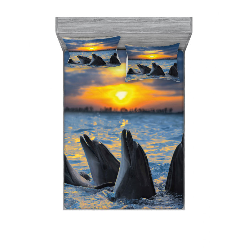 Ensemble de draps hémisphériques pour le flacon, Ensemble de draps pour lit double avec un drap-hou