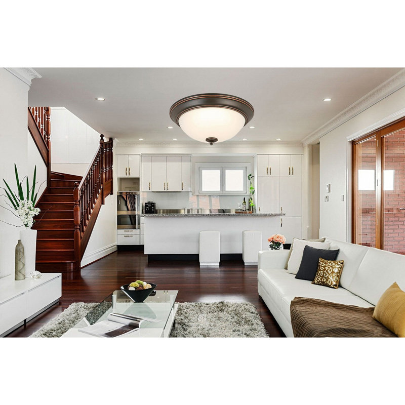 Glass Flush Mount