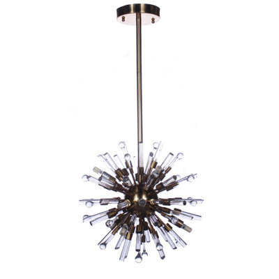 Luminaire suspendu spoutnik 6 lumières Laurel