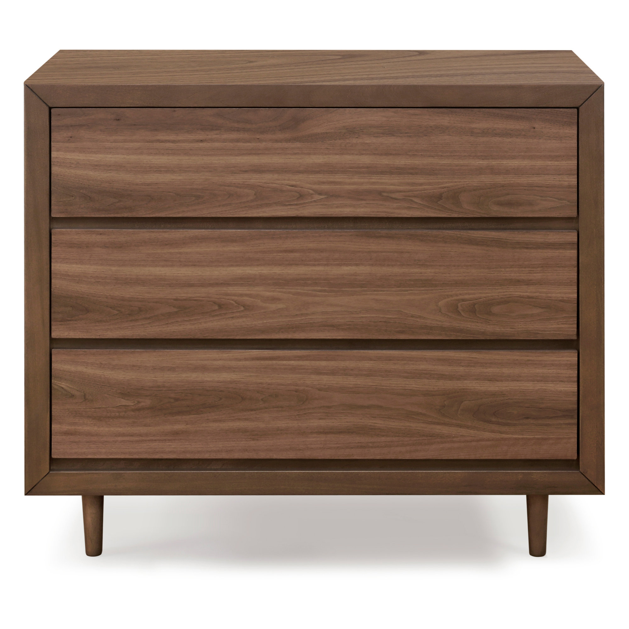 Nifty 3-Drawer Dresser, Walnut