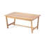 Ensemble de conversation d'extérieur 4 pièces en bois d'acacia avec coussins résistants à l'eau - Ensemble de conversation pour patio et jardin résistant aux intempéries