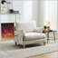 Canapé-lit inclinable pliable, convertible 3 en 1, au design moderne du milieu du siècle, idéal pour les petits espaces, comprend trois oreillers.