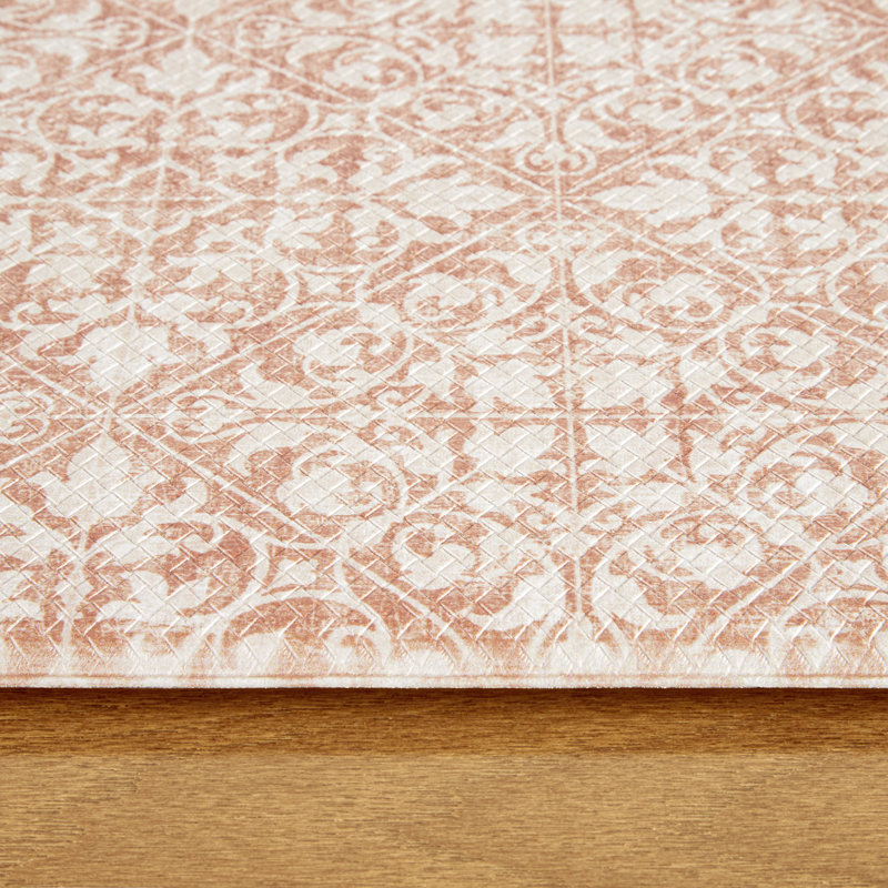 Rust Rectangular Memory Foam Anti-Fatigue Comfort Mat