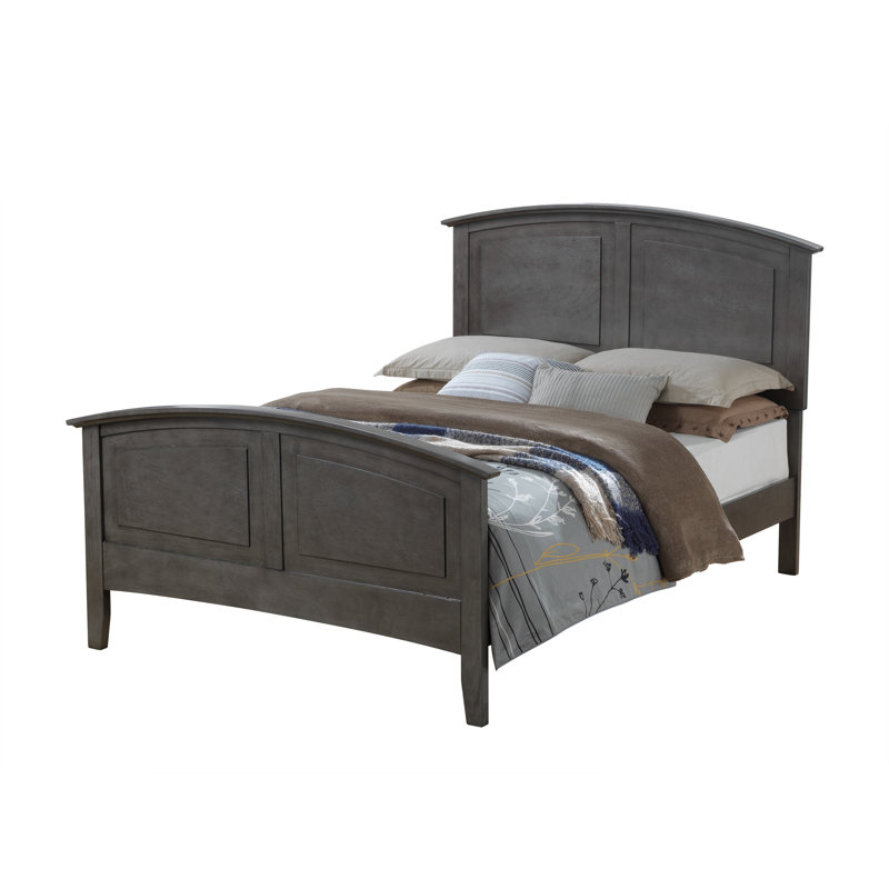 Chene Low Profile Bed, Queen, Gray