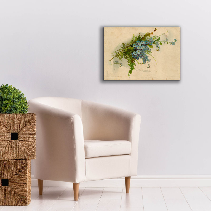 'Forget-me-not' by Art Licensing Studio Canvas Wall Art