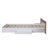 Versatile Queen Size Platform Bed with Multiple Functionalities for Comfortable Sleep