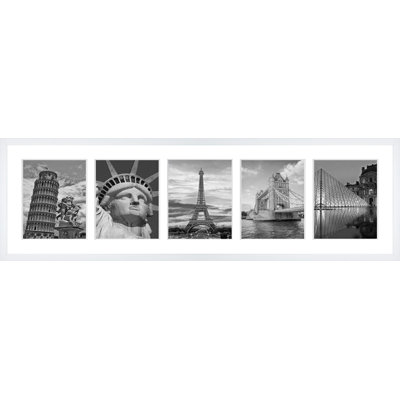 Laqueta Wood Picture Frame with Mat