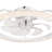 20" Led Ceiling Fans With Light Kit And Remote Control