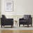 Armchair With Solid Wood Legs-2093696186