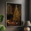 «Christmas Holiday Art» DCLxx, reproduction d'art encadrée - bois massif-469843964