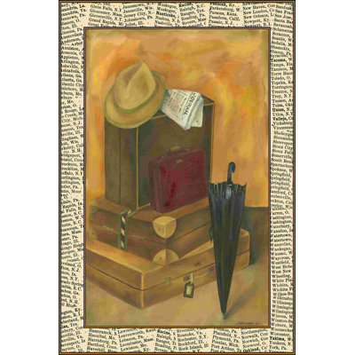 " The Traveler II " by Jennifer Goldberger Painting Print