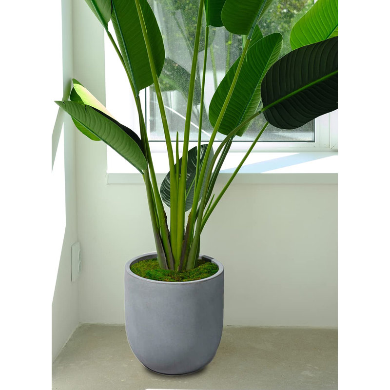 Cache-pot en résine Jaleigh, H 20,75 po x l 21,75 po x P 21,75 po