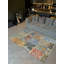 Tapis décoratif multicolore à motif floral et motifs traditionnels de la collection Barcelona-349196790