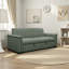 Charlotte 3 Seater Fabric Sofa Bed-129859885