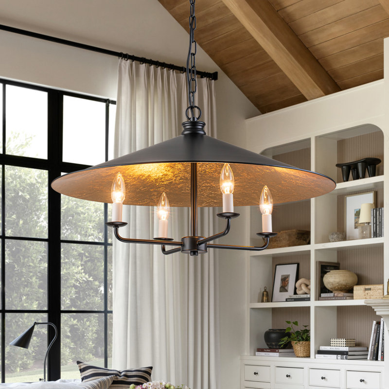 Dimmable 4 - Light Cone Pendant