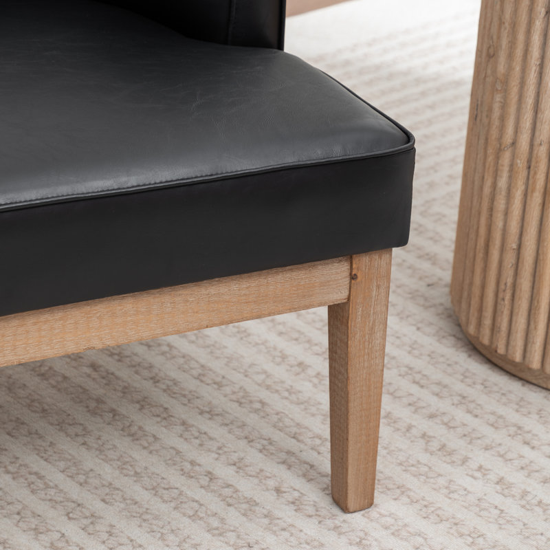 Fauteuil demi-tonneau Karoll, Gris foncé