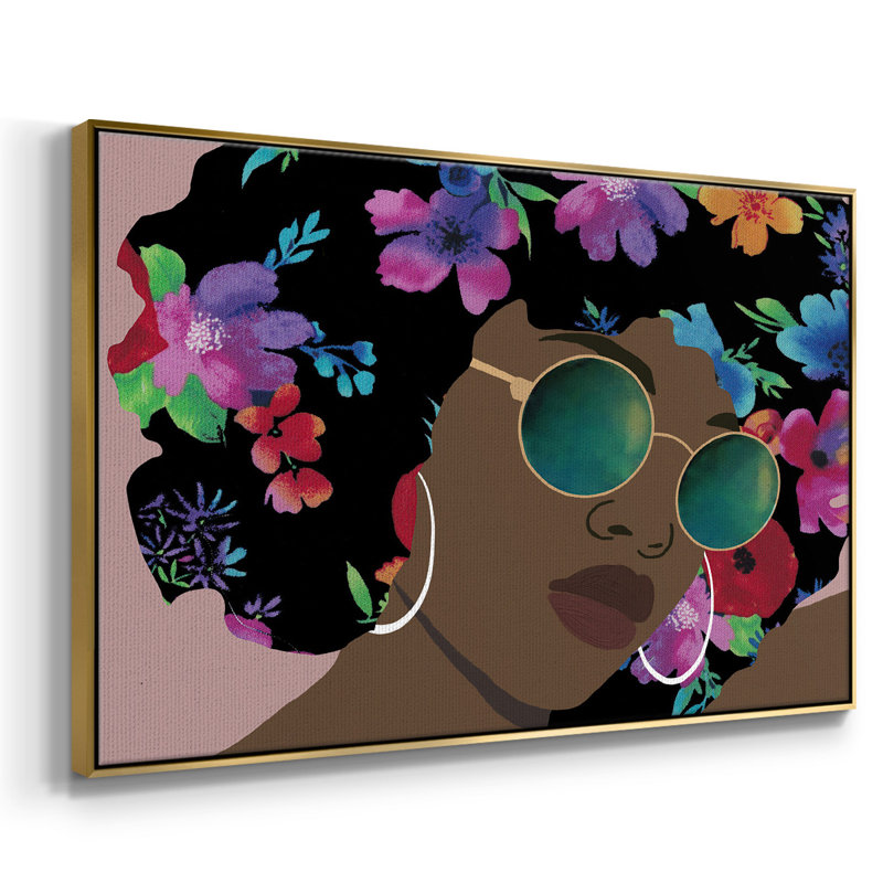 «Butterfly Diva Iompemium», reproduction encadrée, H 17 po x l 25 po x P 2 po, Cadre doré