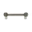 Cache double 3 inches center to center pull decorated with 2 vitrail medium Swarovski Crystals in Chalice-1535022344