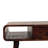 Solid Wood Curved California Coffee Table