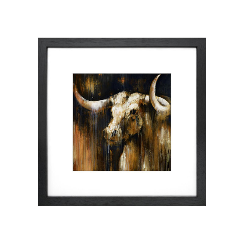 Prime Time Print by Chelsea Art Studio, 36" H x 36" W x 1.5" D, Knife Gel