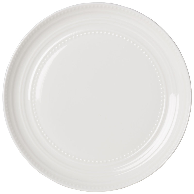 Kamryn 12-Piece Lightweight Chip-Resistant Bone China Dinnerware Set, Service for 4