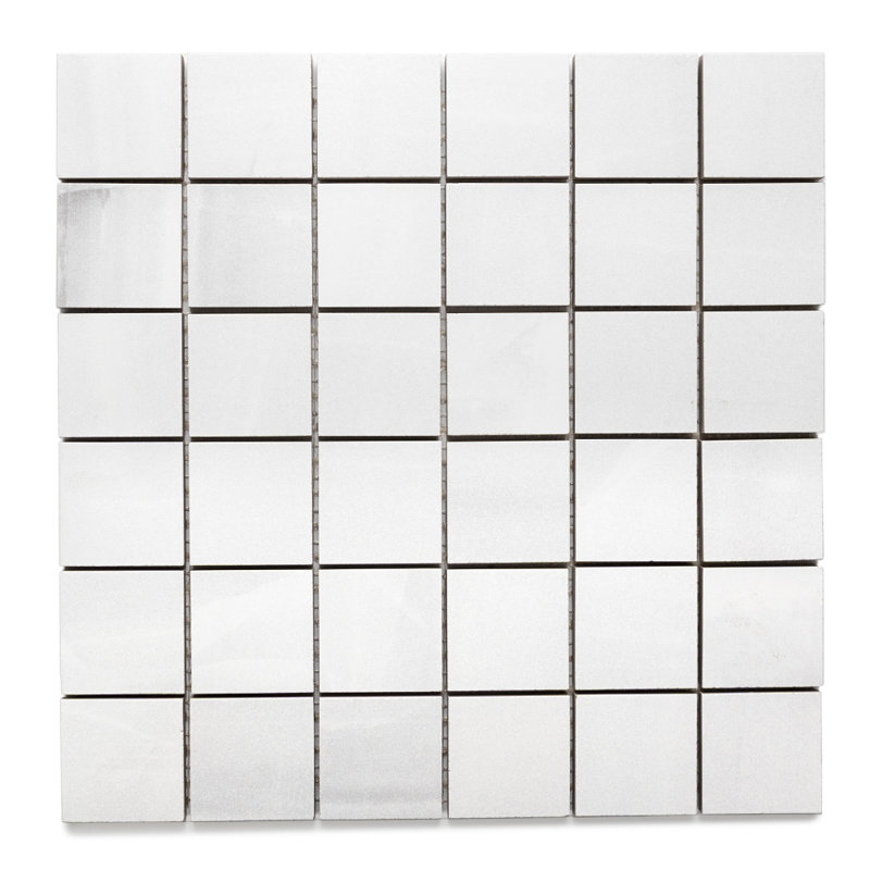 Amsterdam 12" x 12" Porcelain Grid Mosaic Wall & Floor Tile, Perla