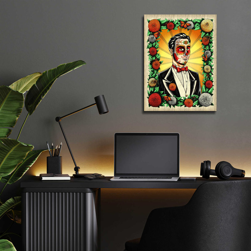 «Muerto Groom» par Nicholas Ivins, H 16 po x l 12 po x P 0,13 po