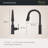 Pull Down Single Handle Kitchen Faucet-90212886