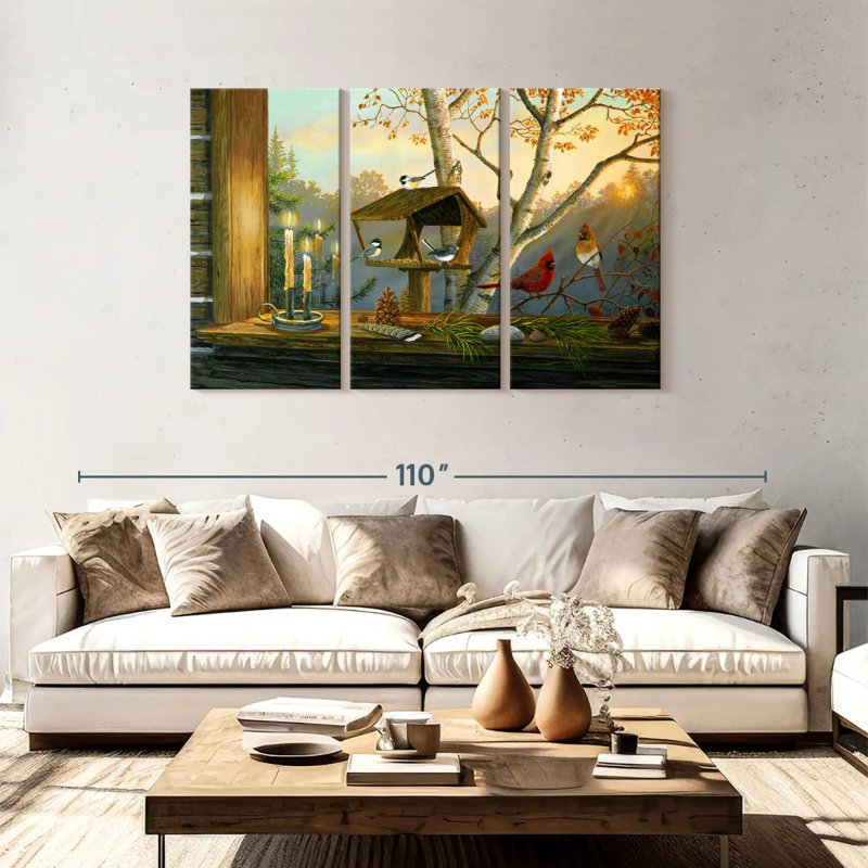 Brampt Evening Reflections, 48" H x 74" W