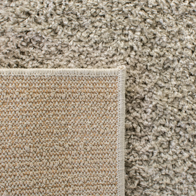 Bertjan Shag Performance Solid Color Rug, Rectangle 3'2" x 5'