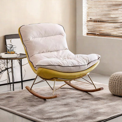 Chaise berçante de loisir légère et confortable